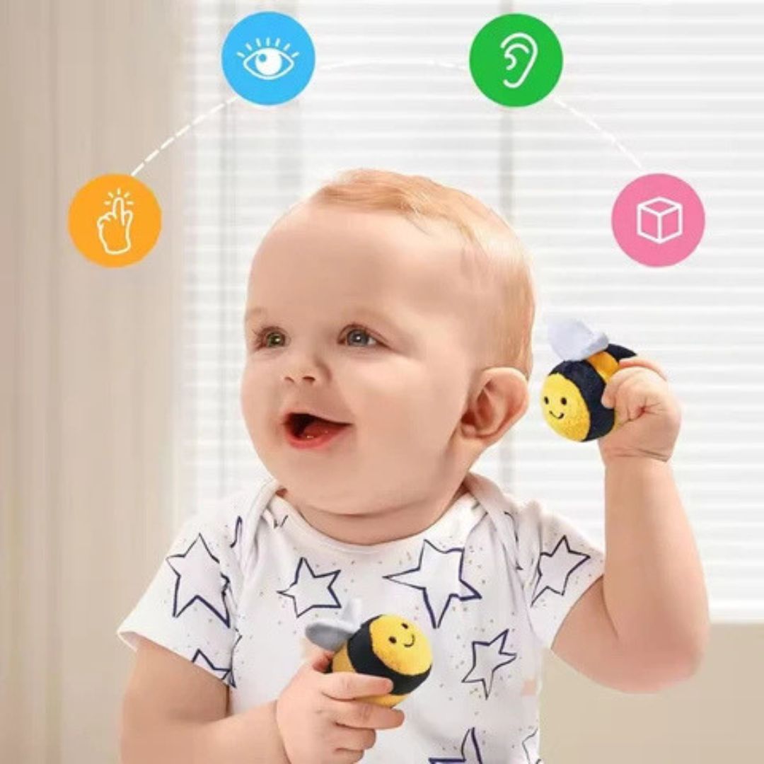 BeeBuddies - Sensorik-Spielzeug für Babys
