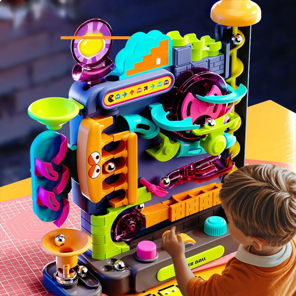KugelBahn - 3D Hindernisparcours für Kinder
