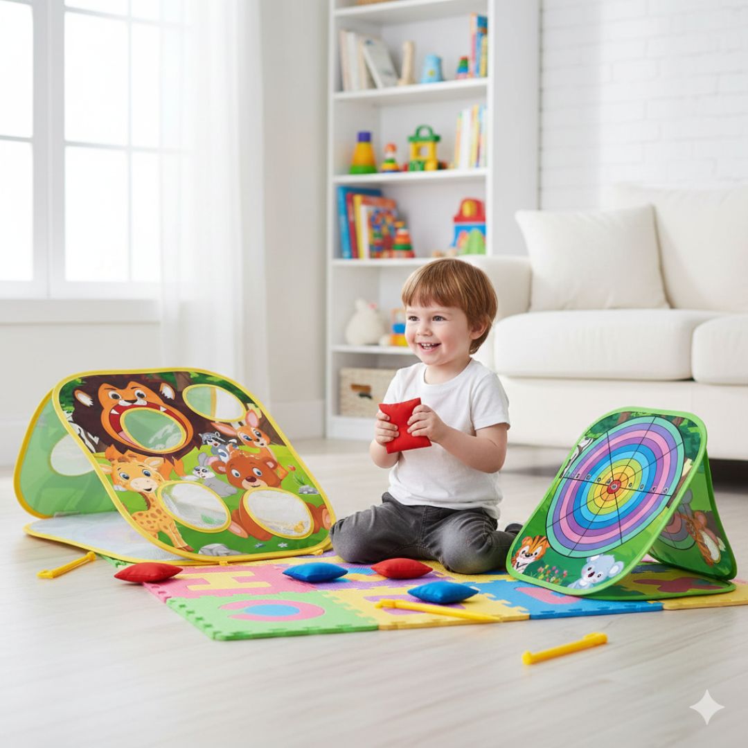 Tierisches Montessori Wurfspiel