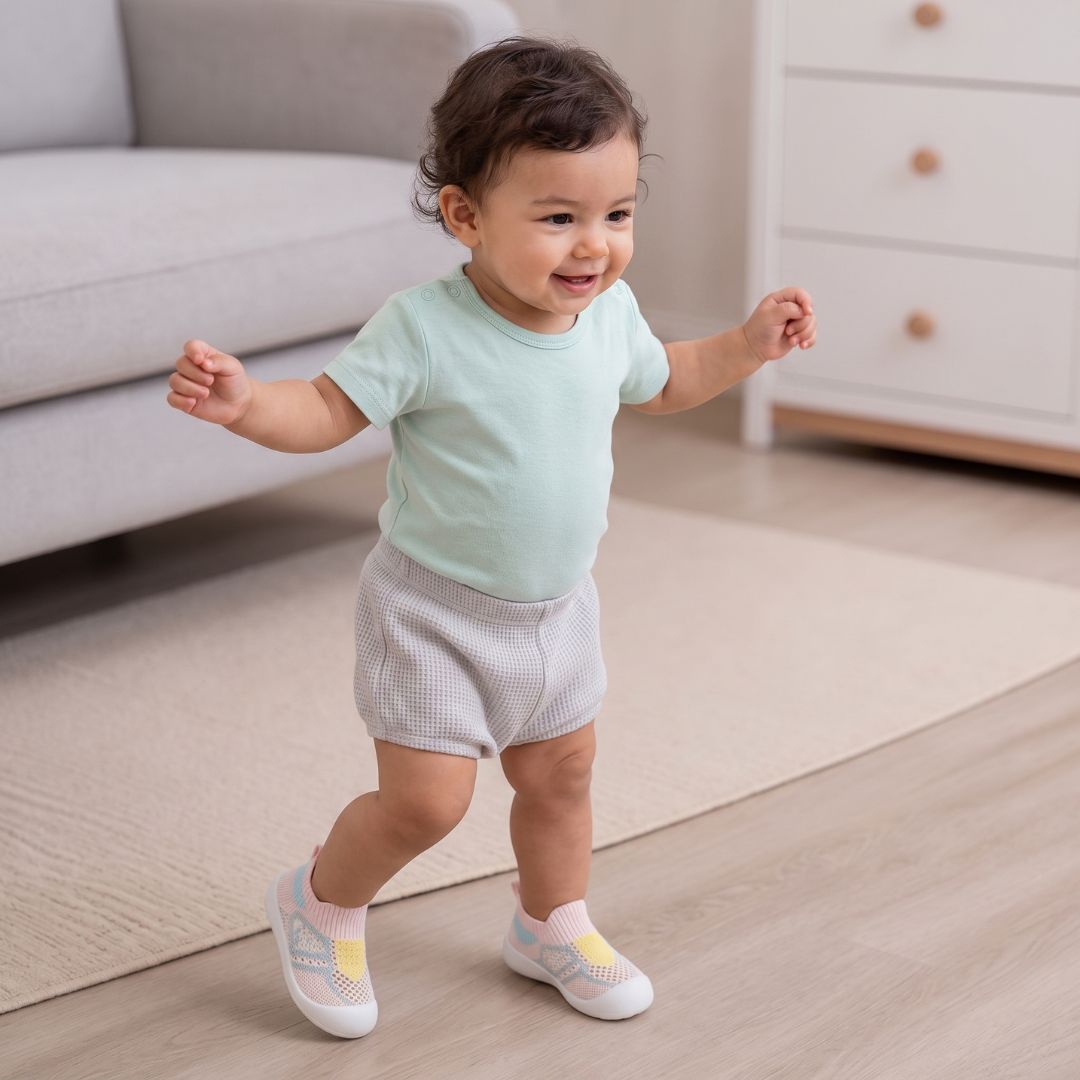 TinySteps - Rutschfeste Babyschuhe zum Anziehen