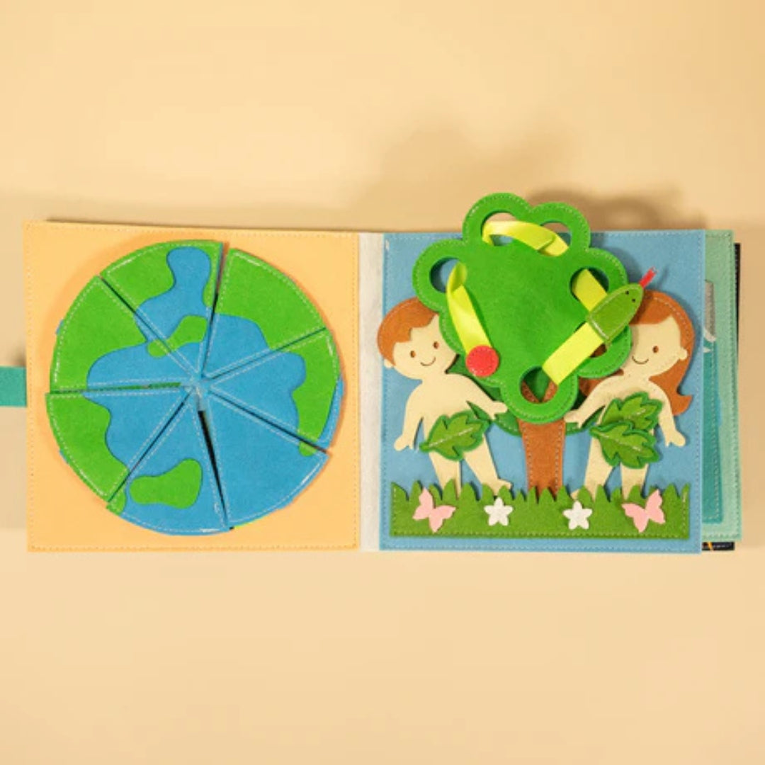 Montessori Bibel Reise - Inteaktives Lernbuch