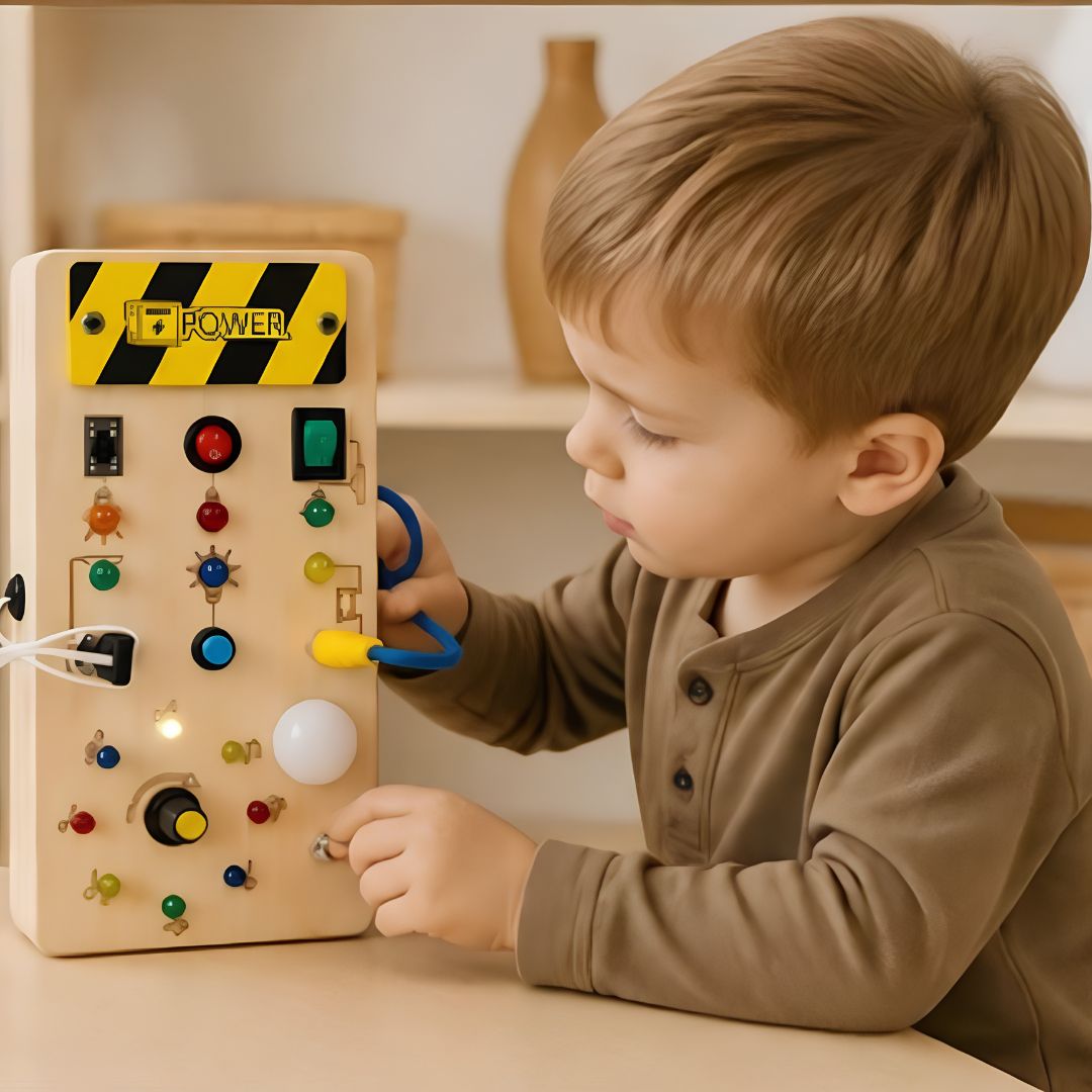 LernBrett - Montessori Aktivitätsspielzeug für Kinder