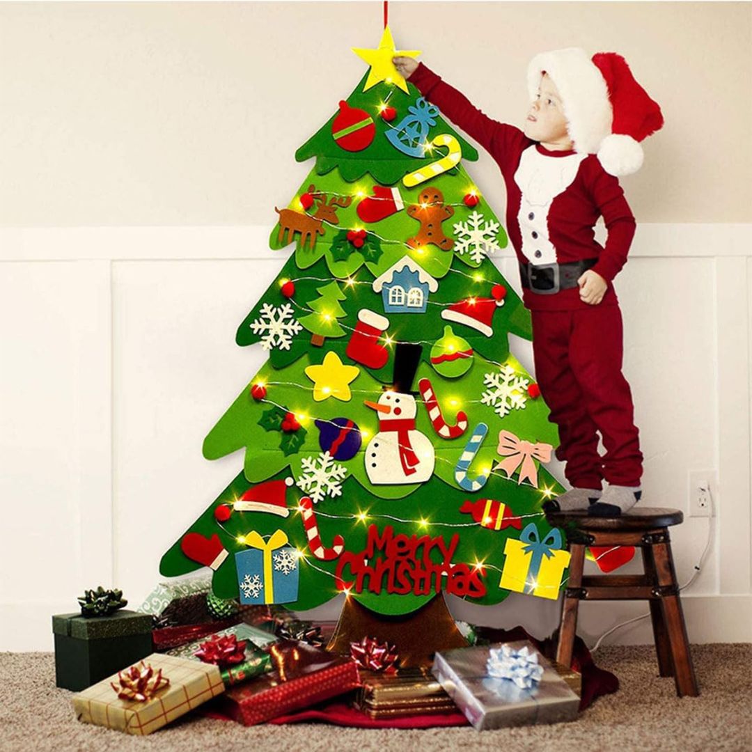 Filz Weihnachtsbaum für Kinder