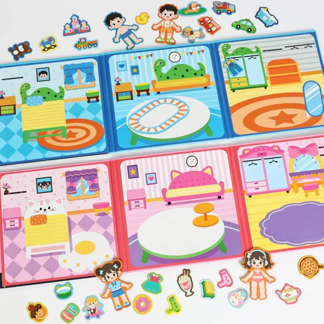 MagnetBuch - Beschäftigungsbuch für Kinder