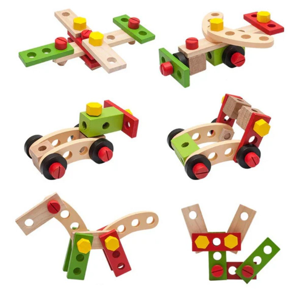 Werkzeugkasten Spielset aus Holz