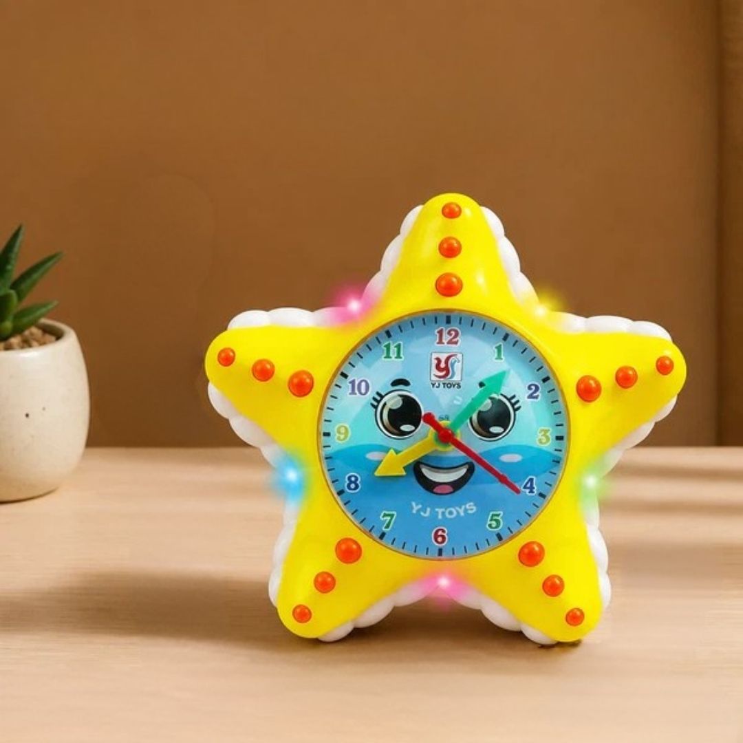 TimeStar - Interaktive Lernuhr im Seestern-Design