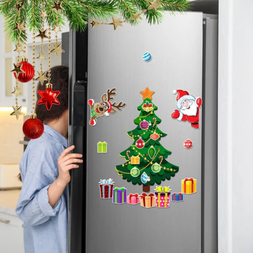 Magische Weihnachtsmagneten