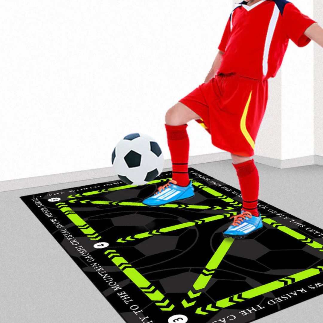 DribbelMeister - Kinder Fußball Matte