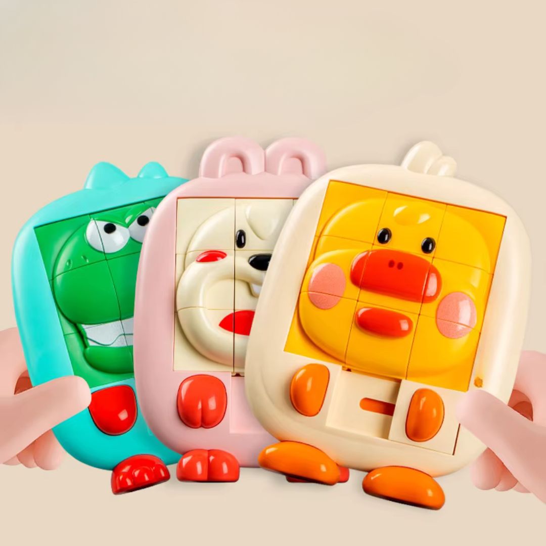 WildPuzzle - Tier-Schiebepuzzle für Kinder