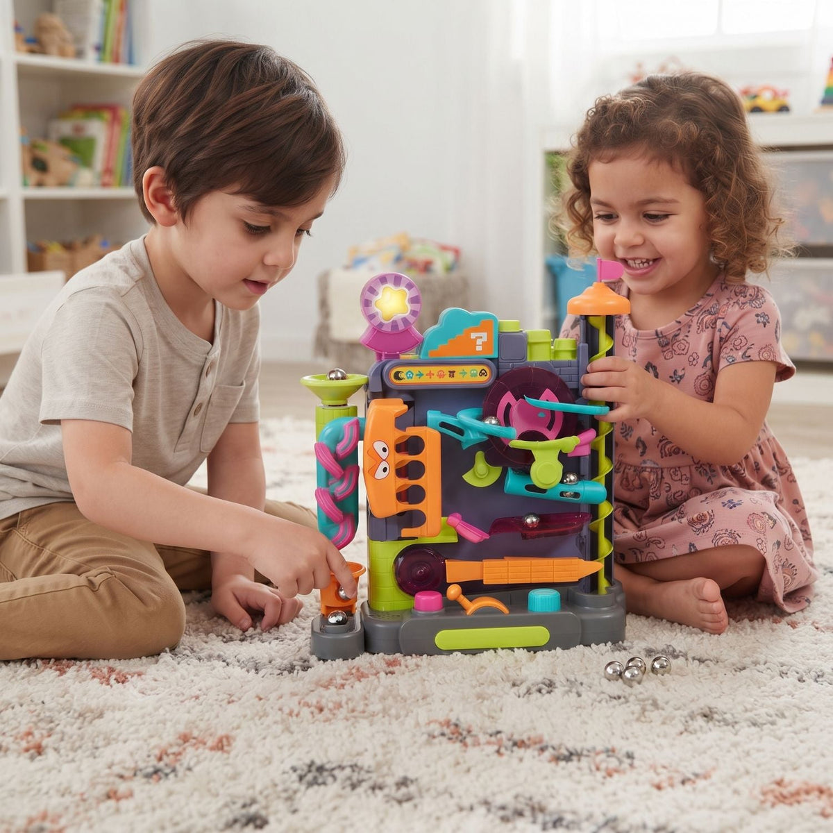 KugelBahn - 3D Hindernisparcours für Kinder