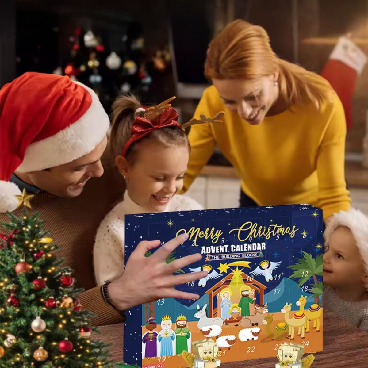 MerryBlocks - Bau-Adventskalender für Kinder