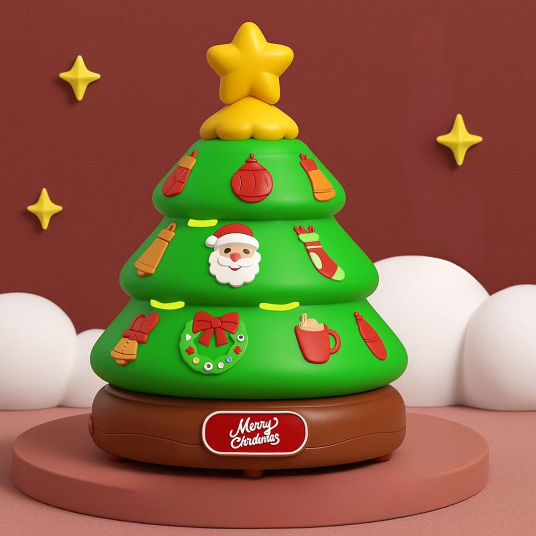MerryBubbles - Weihnachtsbaum mit Musik und Seifenblasen