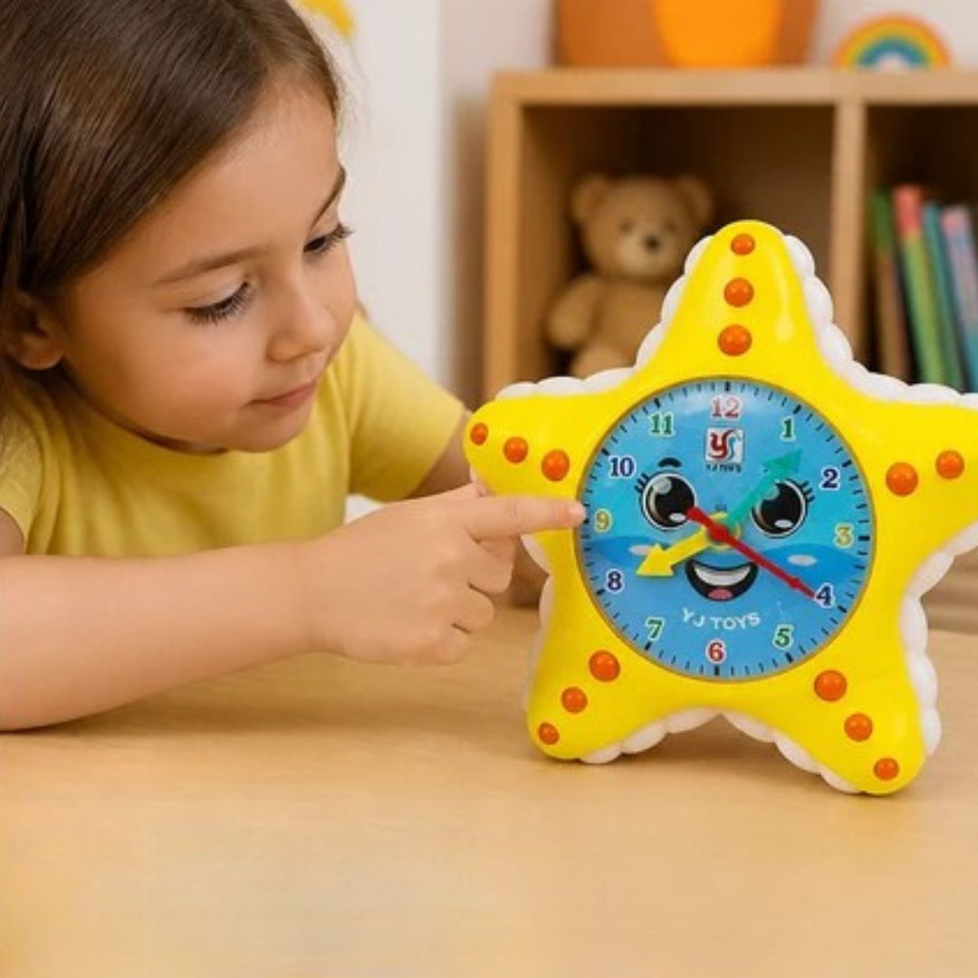 TimeStar - Interaktive Lernuhr im Seestern-Design