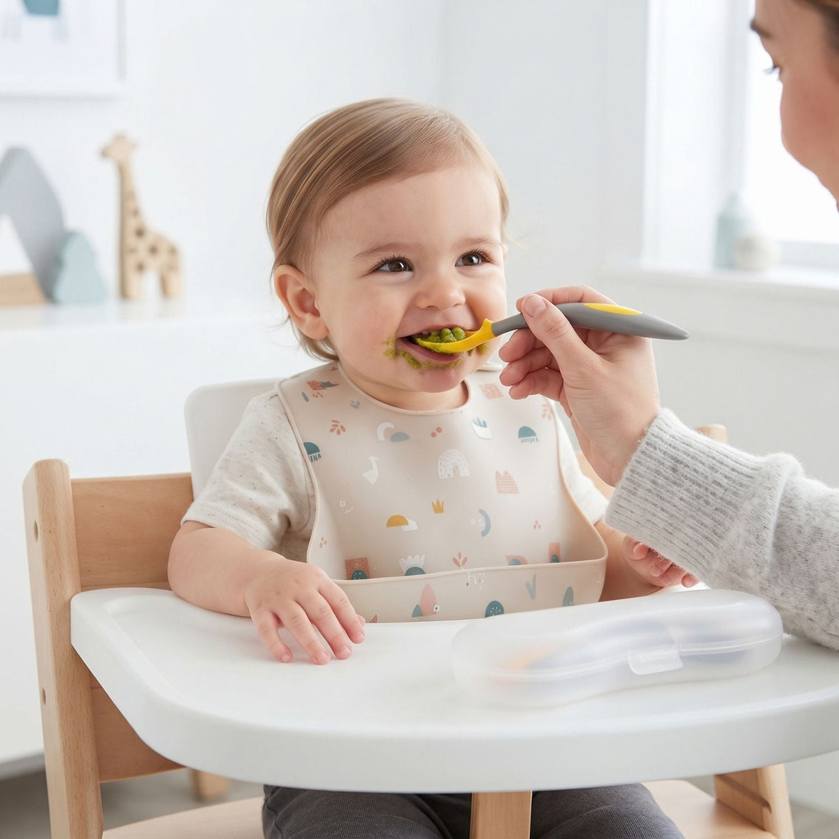 EasyScoop - Baby-Trainingslöffel gebogen