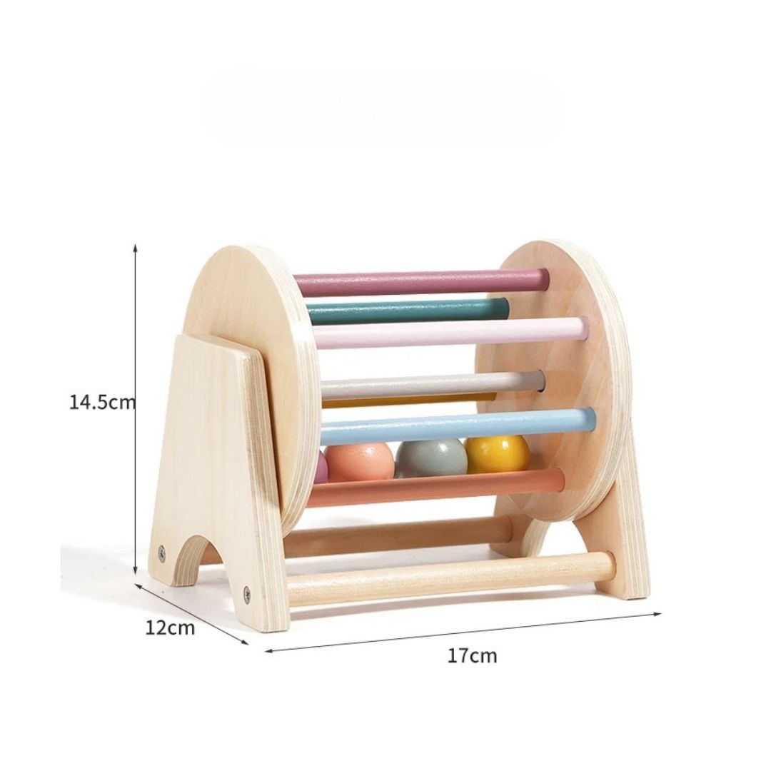 Ball Trommel Spielzeug aus Holz