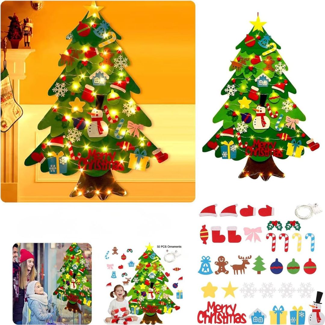 Filz Weihnachtsbaum für Kinder