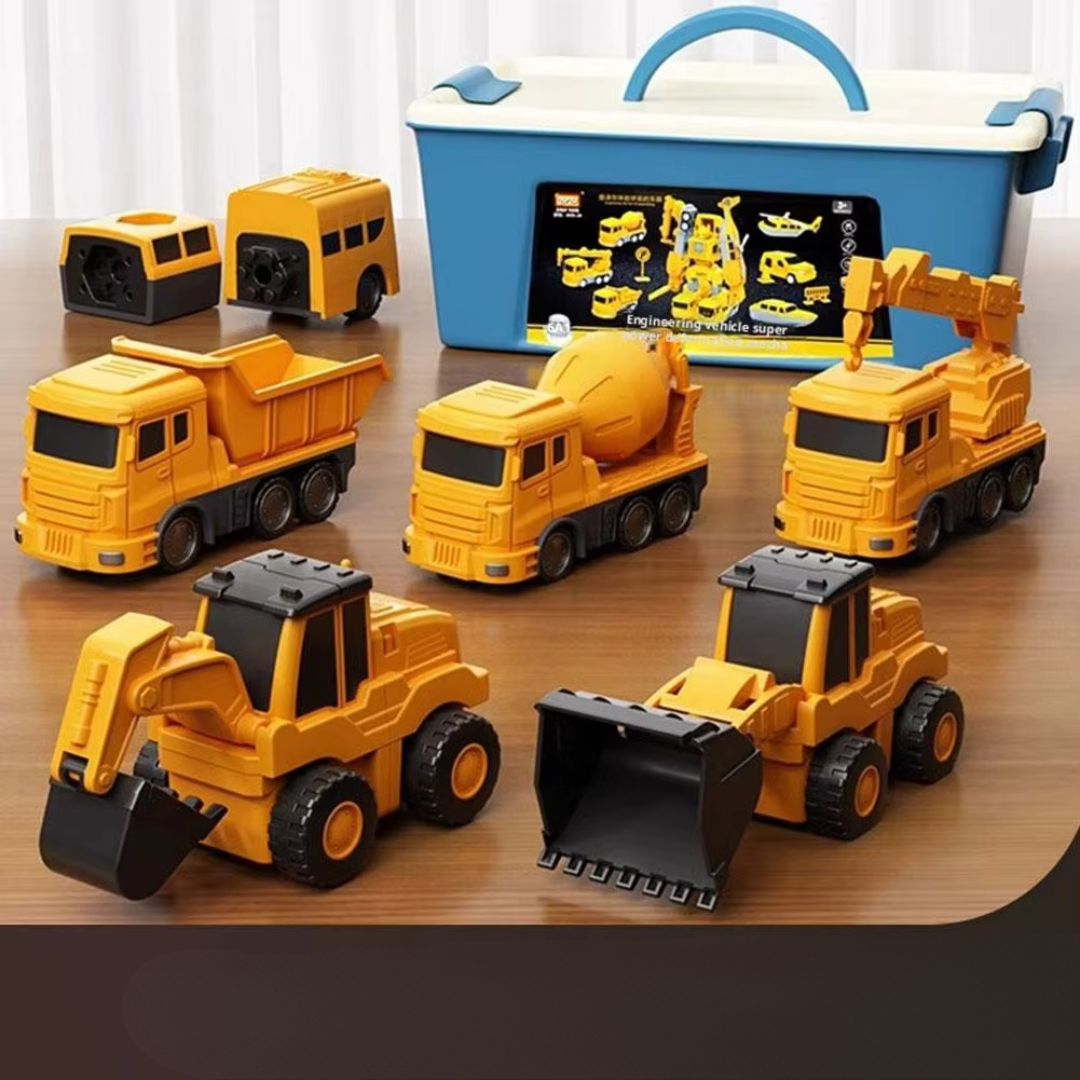 MagnetFlitzer - Magnetisches Baukasten-Set für Fahrzeuge