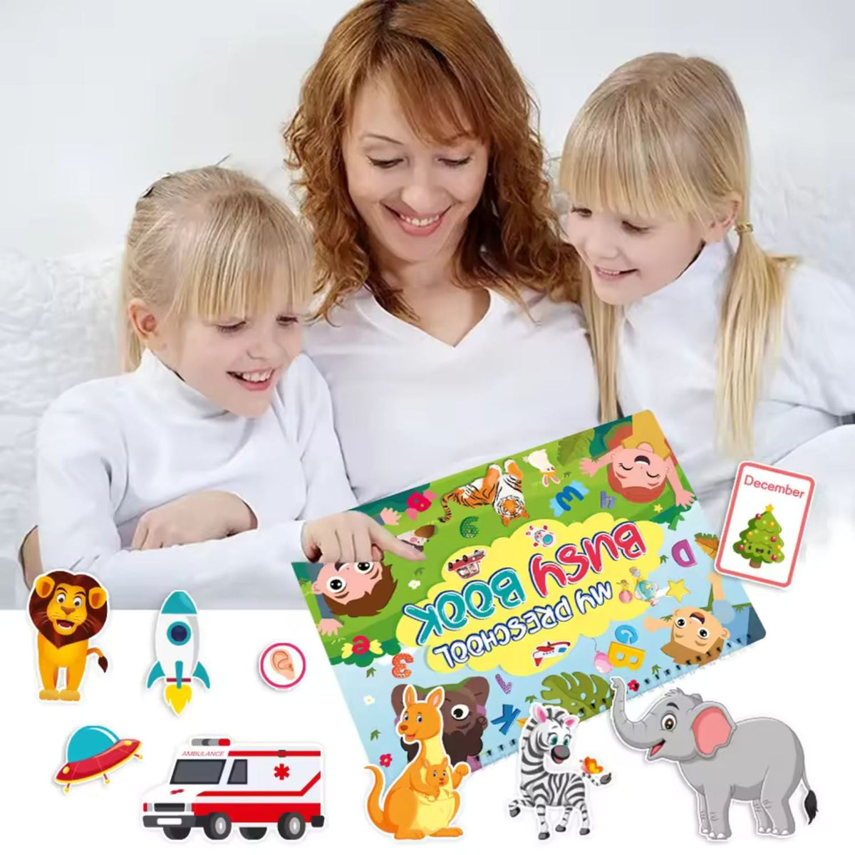 LernBuch - 12-in-1 Montessori Lernbuch für Kinder