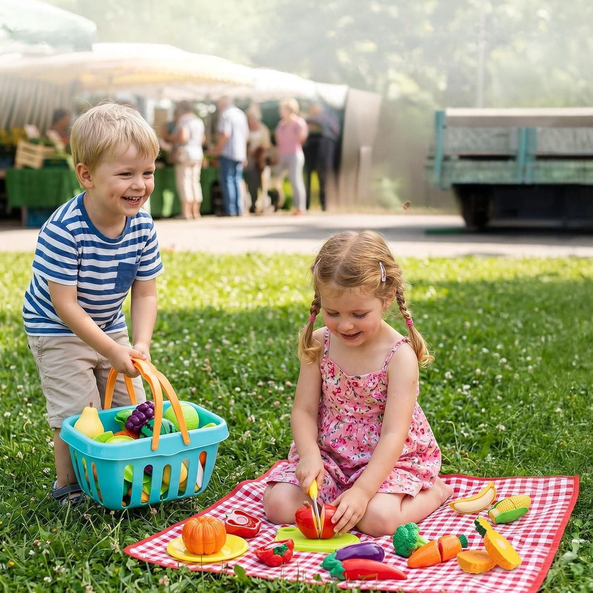 FilzKüche - Kreatives Lebensmittel-Spielset für Kinder