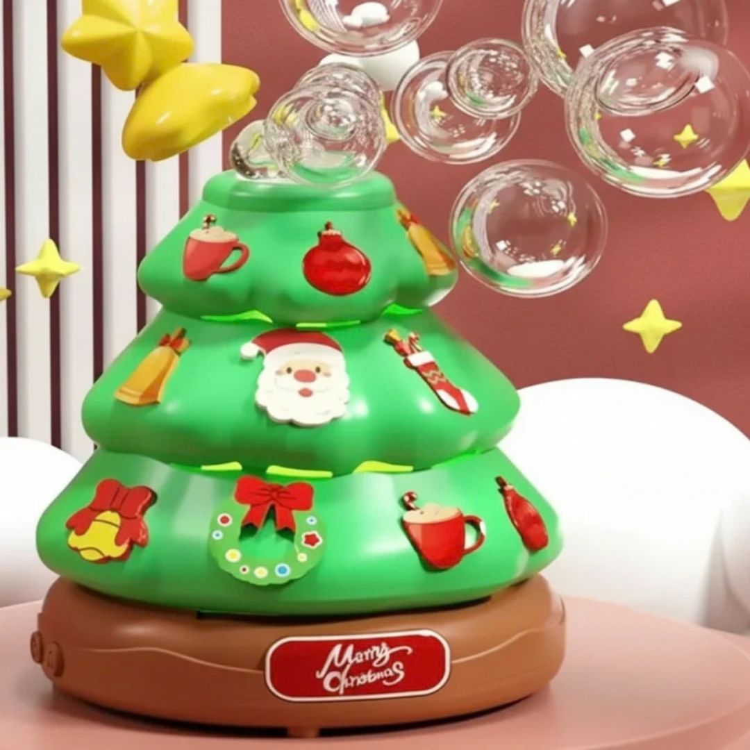MerryBubbles - Weihnachtsbaum mit Musik und Seifenblasen