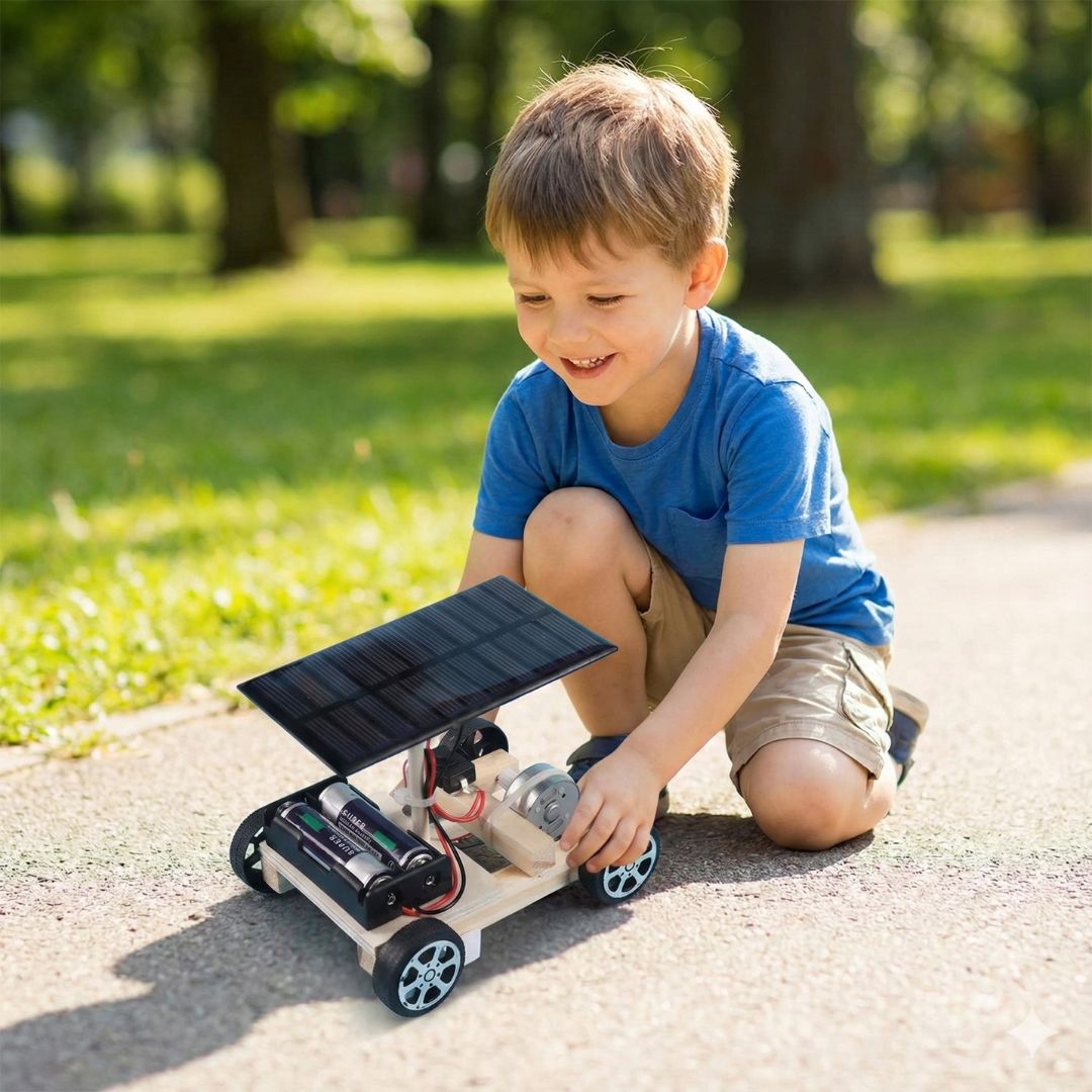 SolarCar - Baukasten Fahrzeug für Kinder