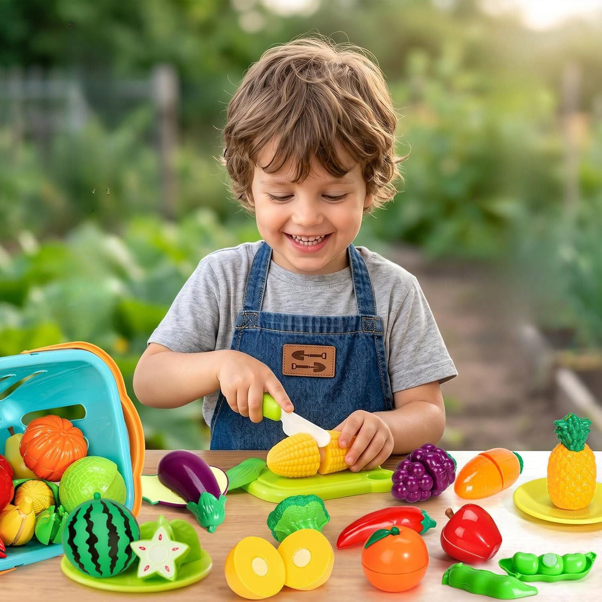 FilzKüche - Kreatives Lebensmittel-Spielset für Kinder