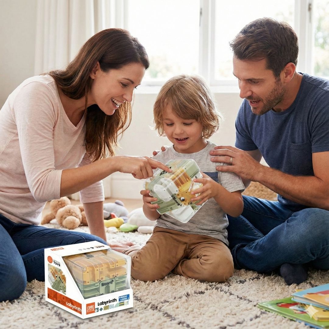 IrrgartenWürfel – Kniffliges 3D Puzzle für Kinder