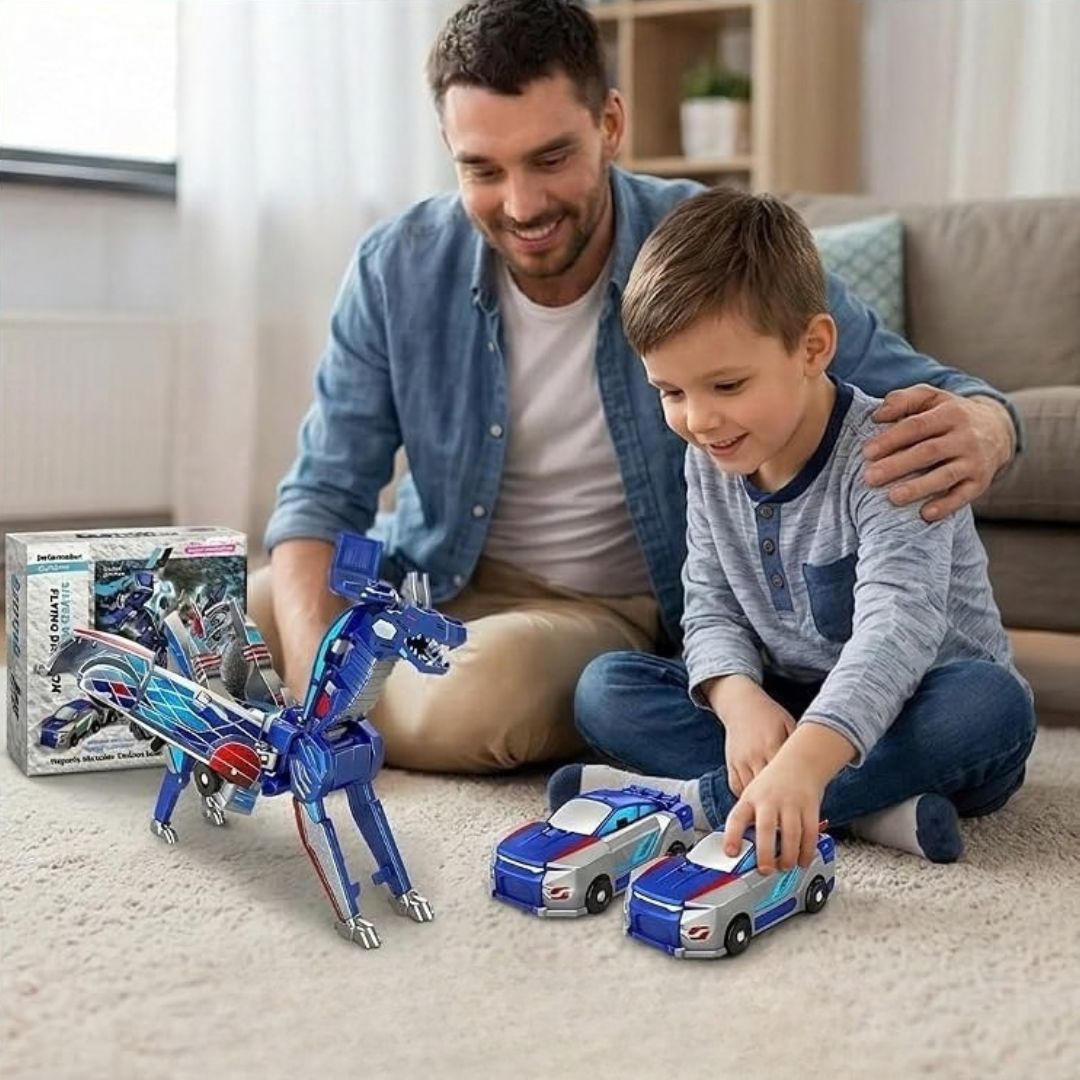 RexRace - Transformer-Dinosaurier-Auto