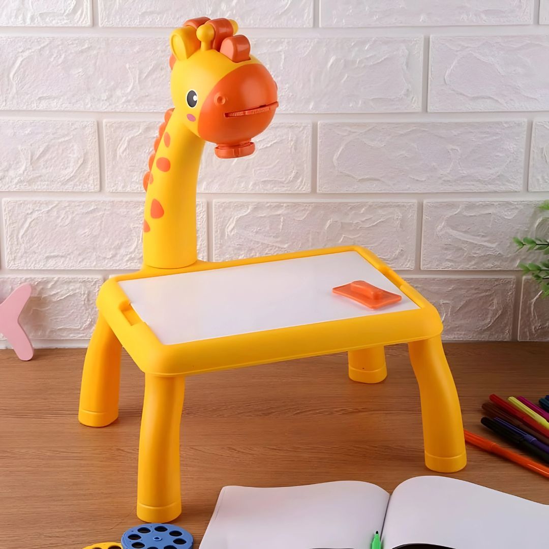 Tierischer Zeichentisch für Kinder