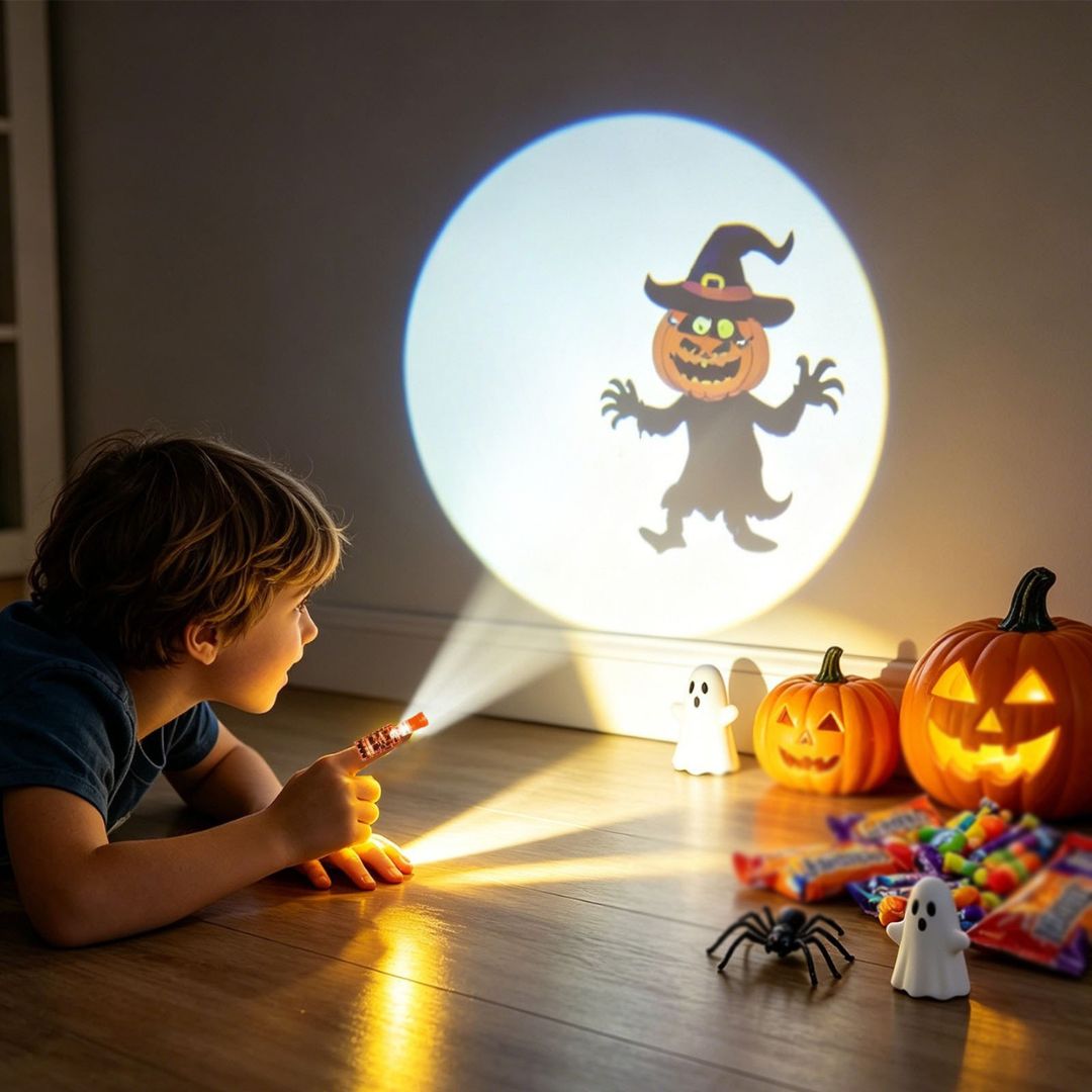 SpookyBeam - Halloween Finger-Projektor