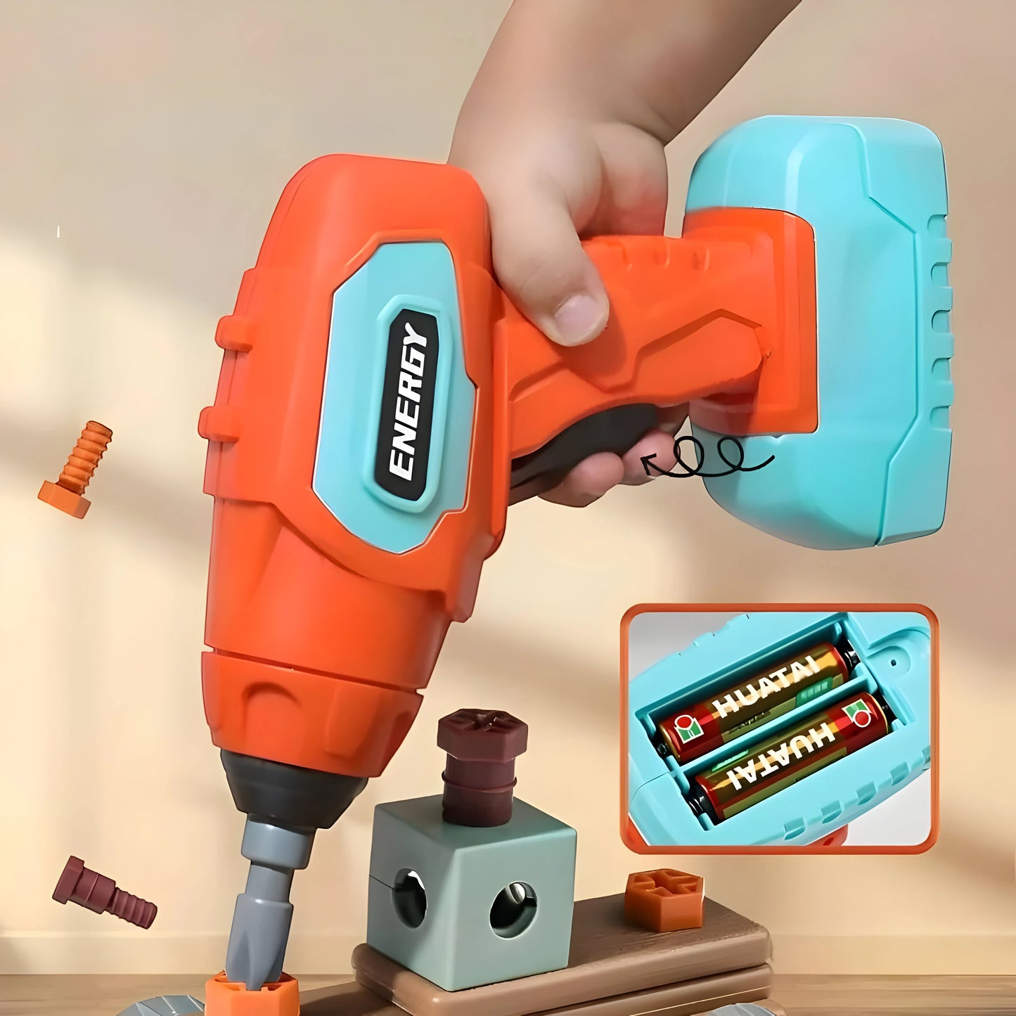 SchraubSpaß - Kreativer Baukasten für Kinder