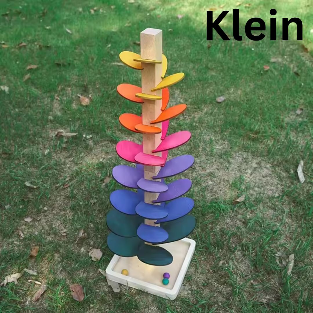 Montessori Murmel Turm aus Holz