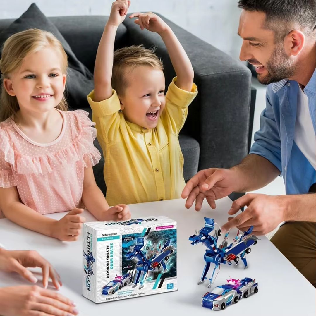 RexRace - Transformer-Dinosaurier-Auto