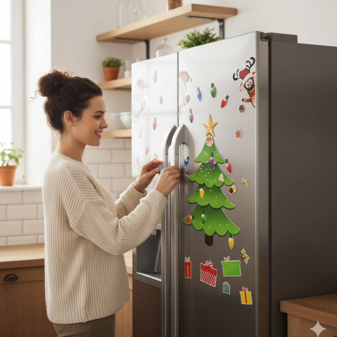 Magische Weihnachtsmagneten
