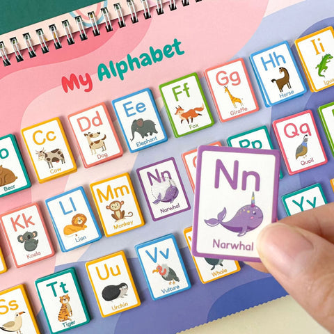 LernBuch - 12-in-1 Montessori Lernbuch für Kinder