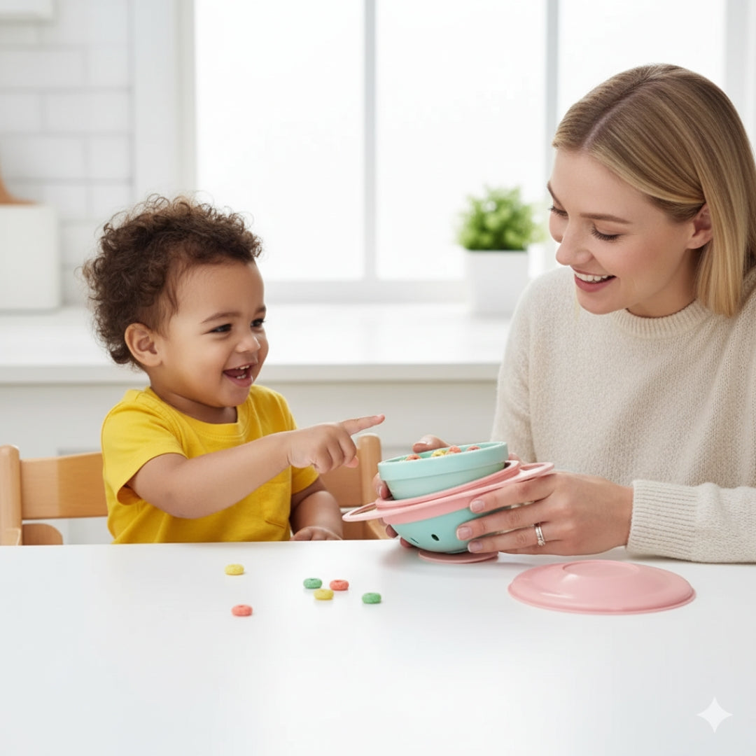Auslaufsichere Babyschüssel