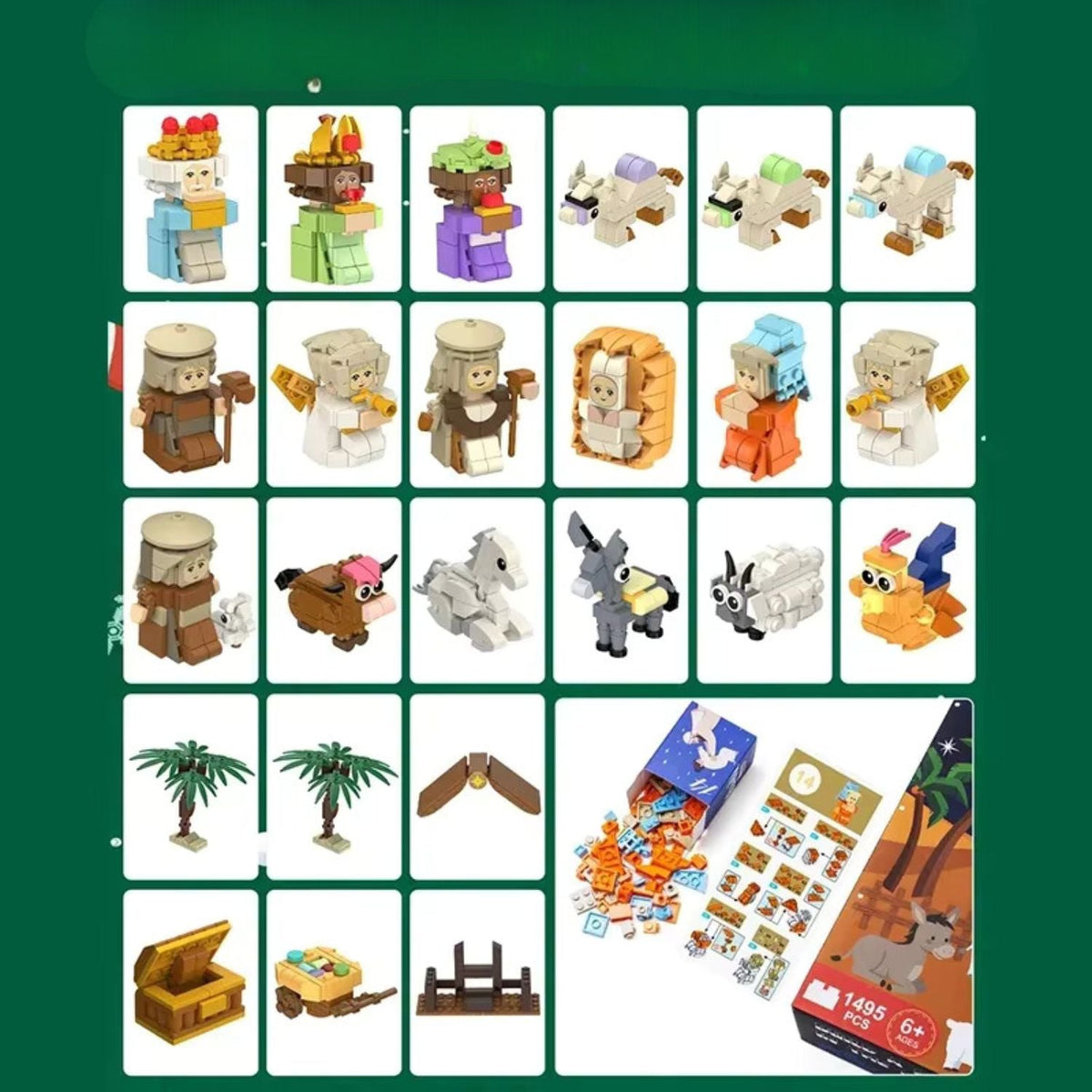 MerryBlocks - Bau-Adventskalender für Kinder