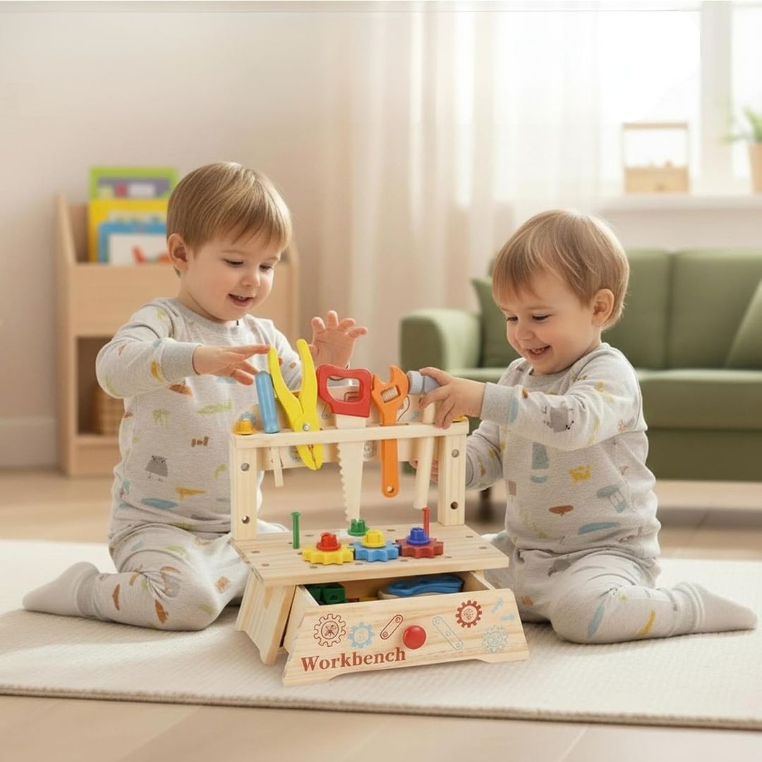 HandwerkHeld - Kinder-Werkzeugset aus Holz
