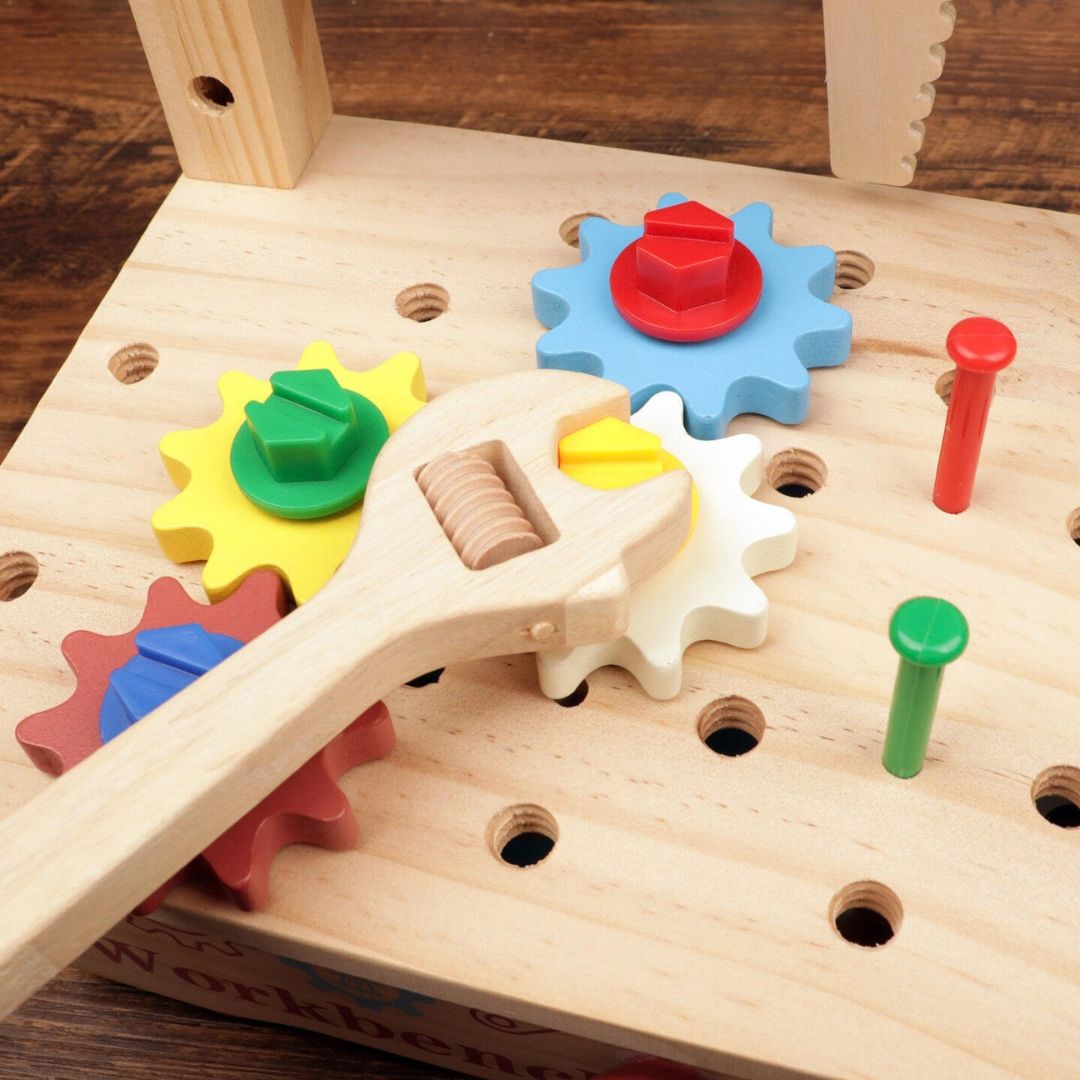 HandwerkHeld - Kinder-Werkzeugset aus Holz
