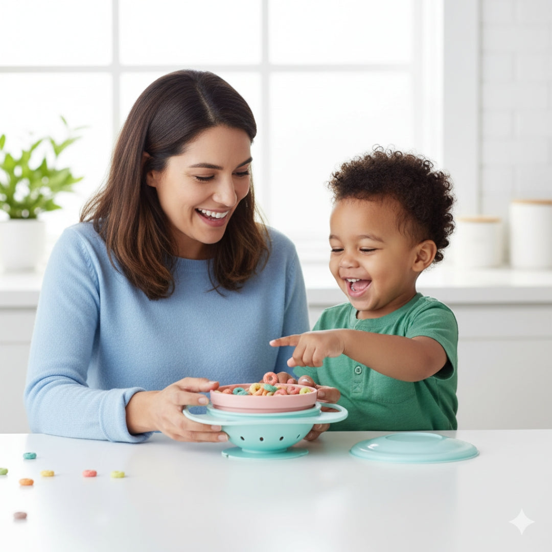 Auslaufsichere Babyschüssel