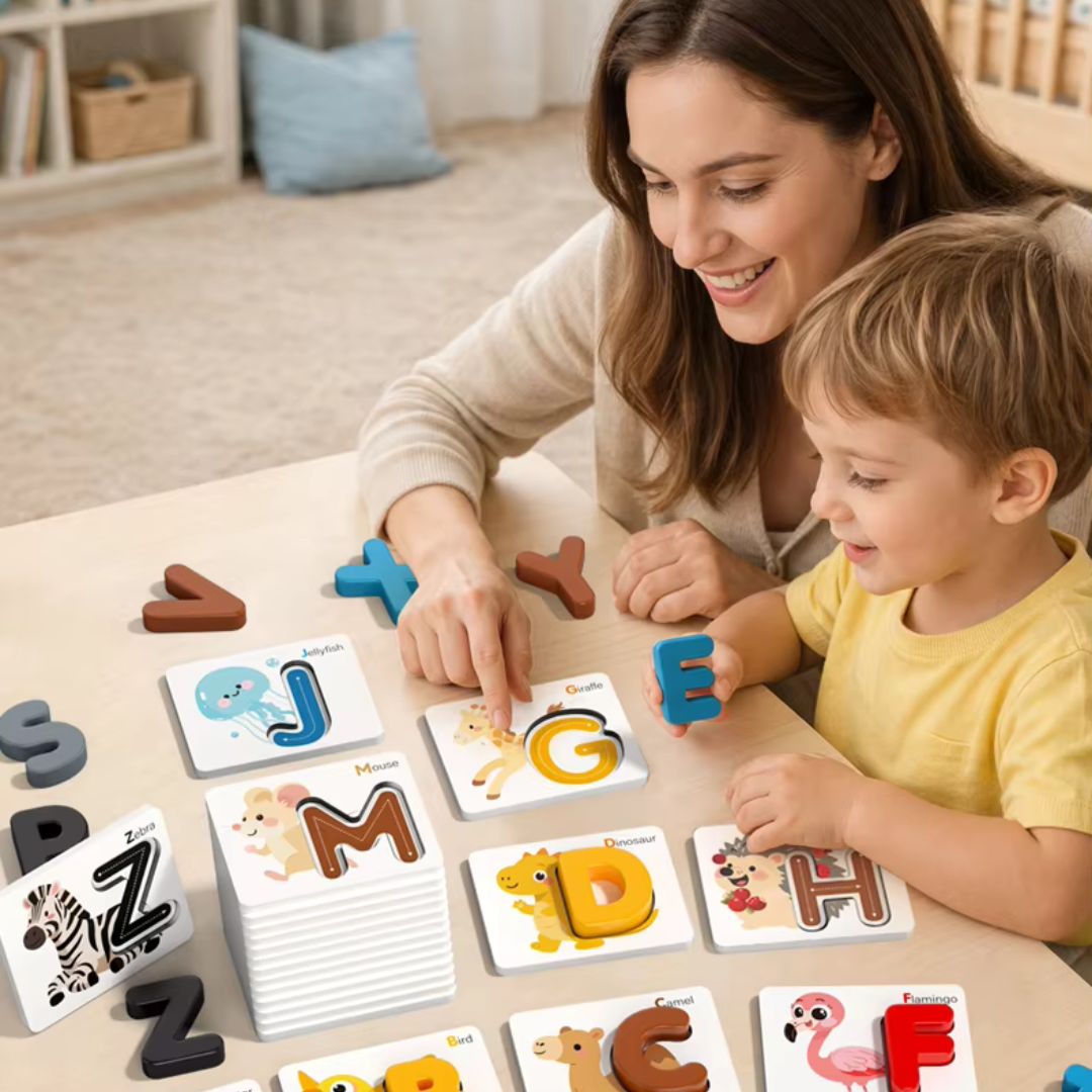 ABC-Kumpel - Buchstaben-Tier-Zuordnungsspiel