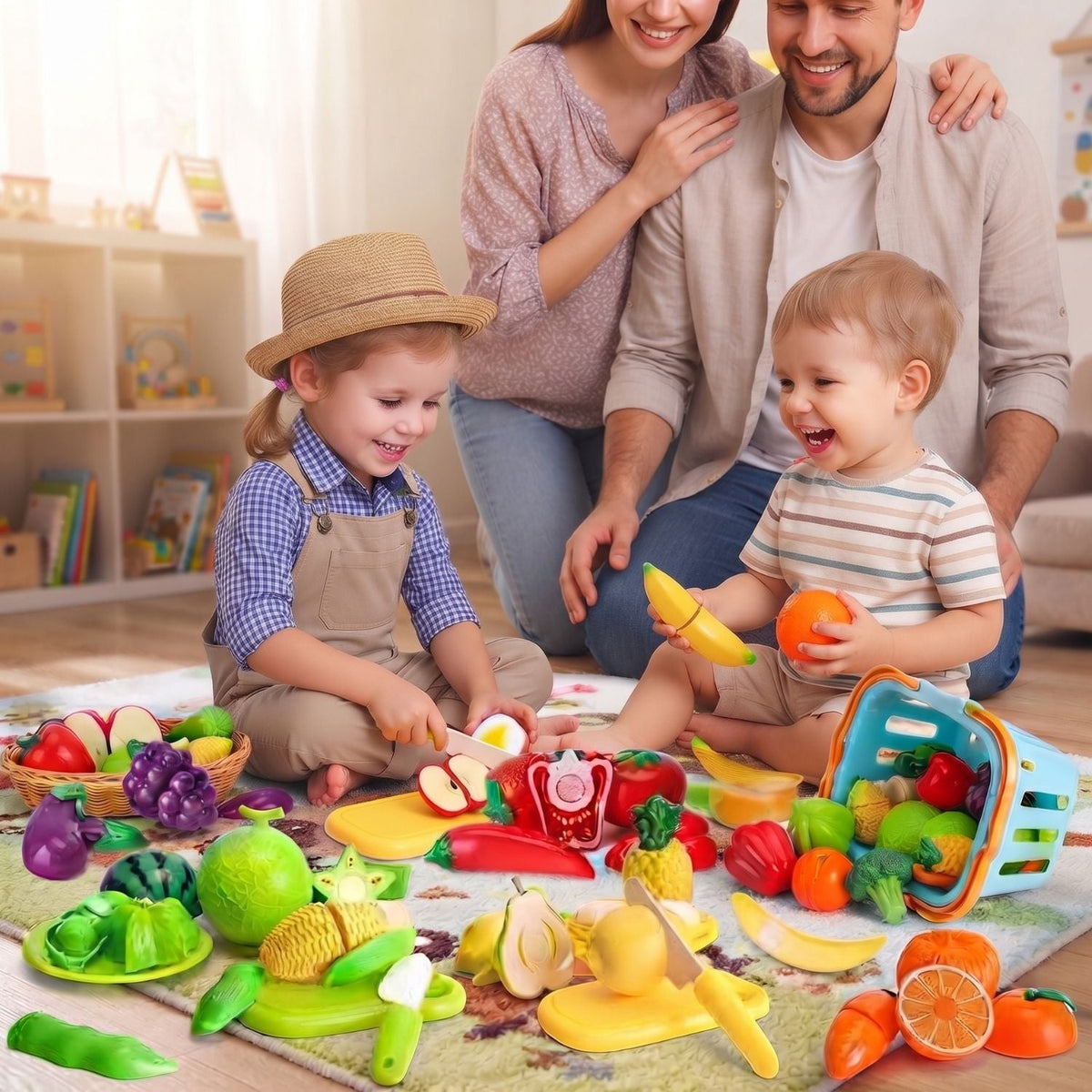 FilzKüche - Kreatives Lebensmittel-Spielset für Kinder
