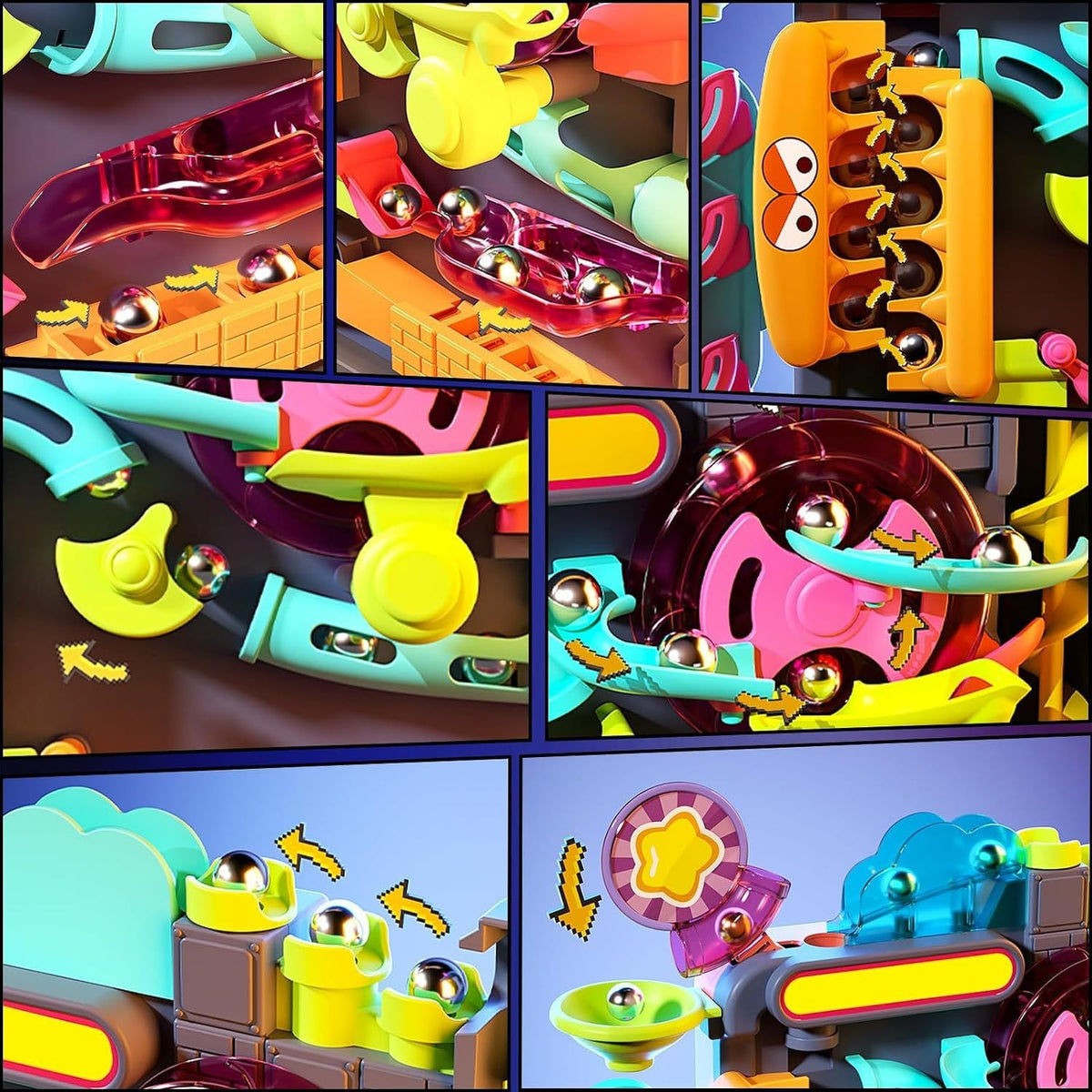 KugelBahn - 3D Hindernisparcours für Kinder