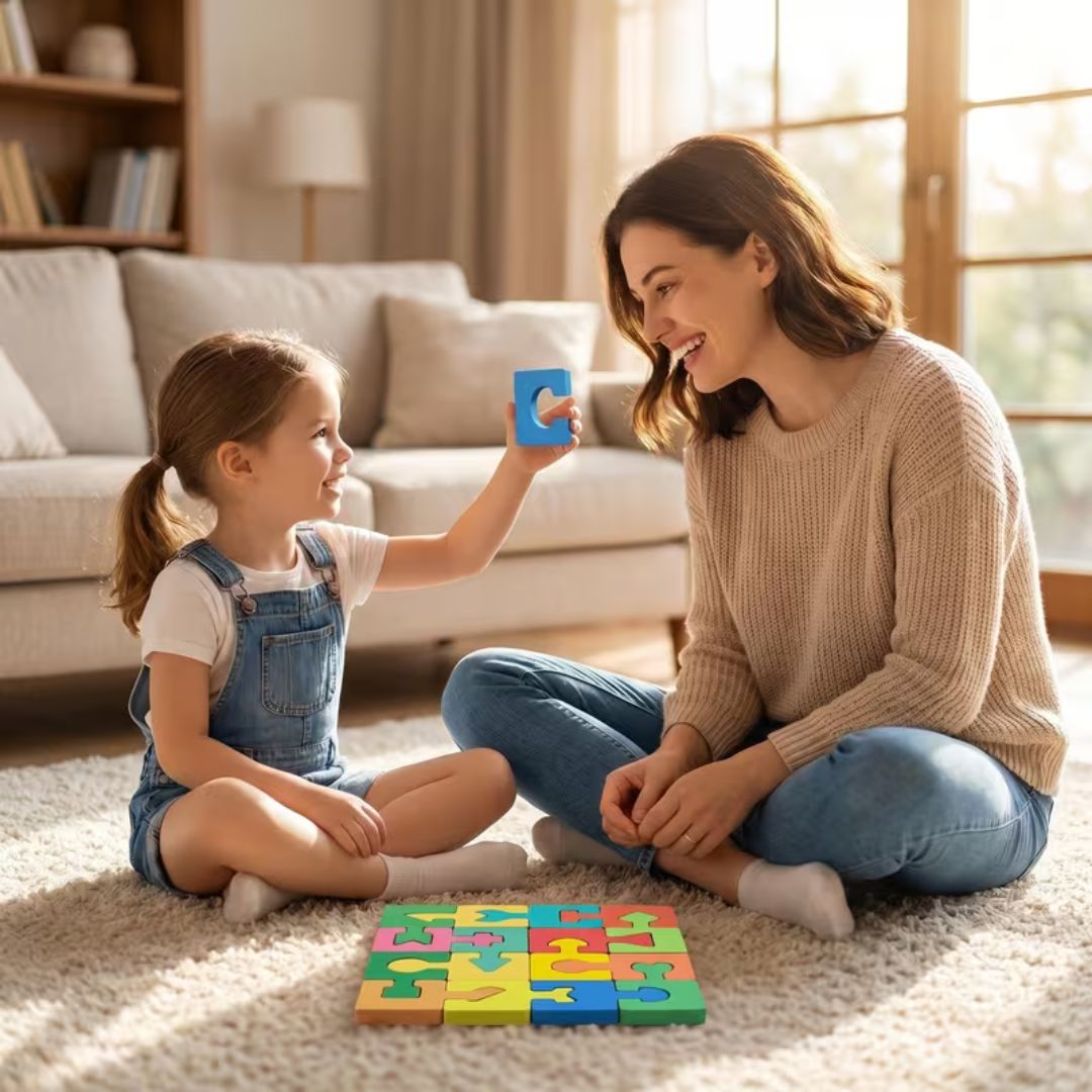 FormenBau - Montessori-Legepuzzle