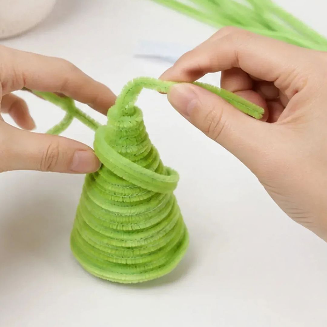 TannenZauber - DIY Weihnachtsbaum mit Lichterkette