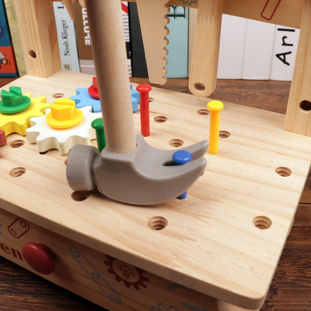 HandwerkHeld - Kinder-Werkzeugset aus Holz