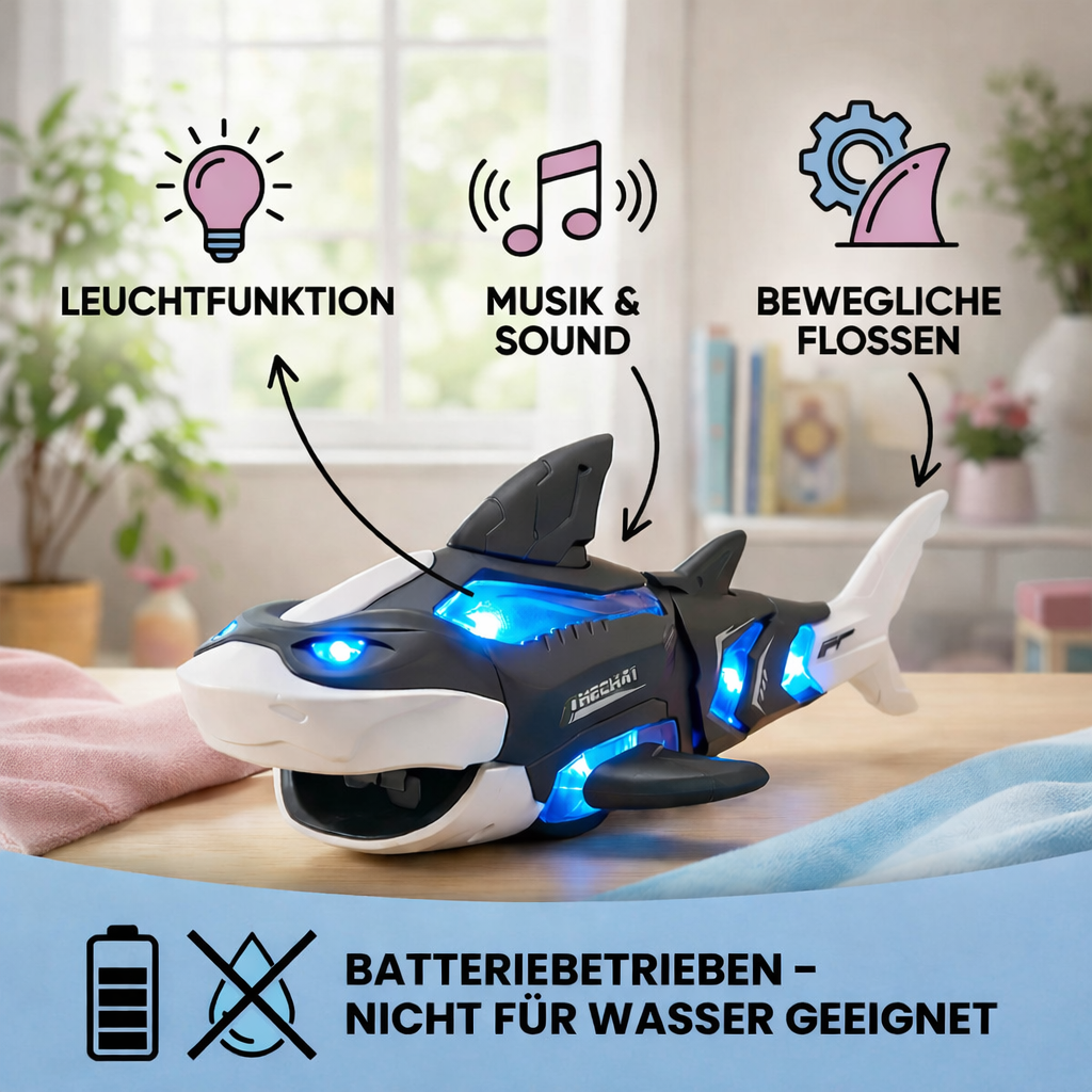 HaiFreund - Bewegender & Leuchtender Hai