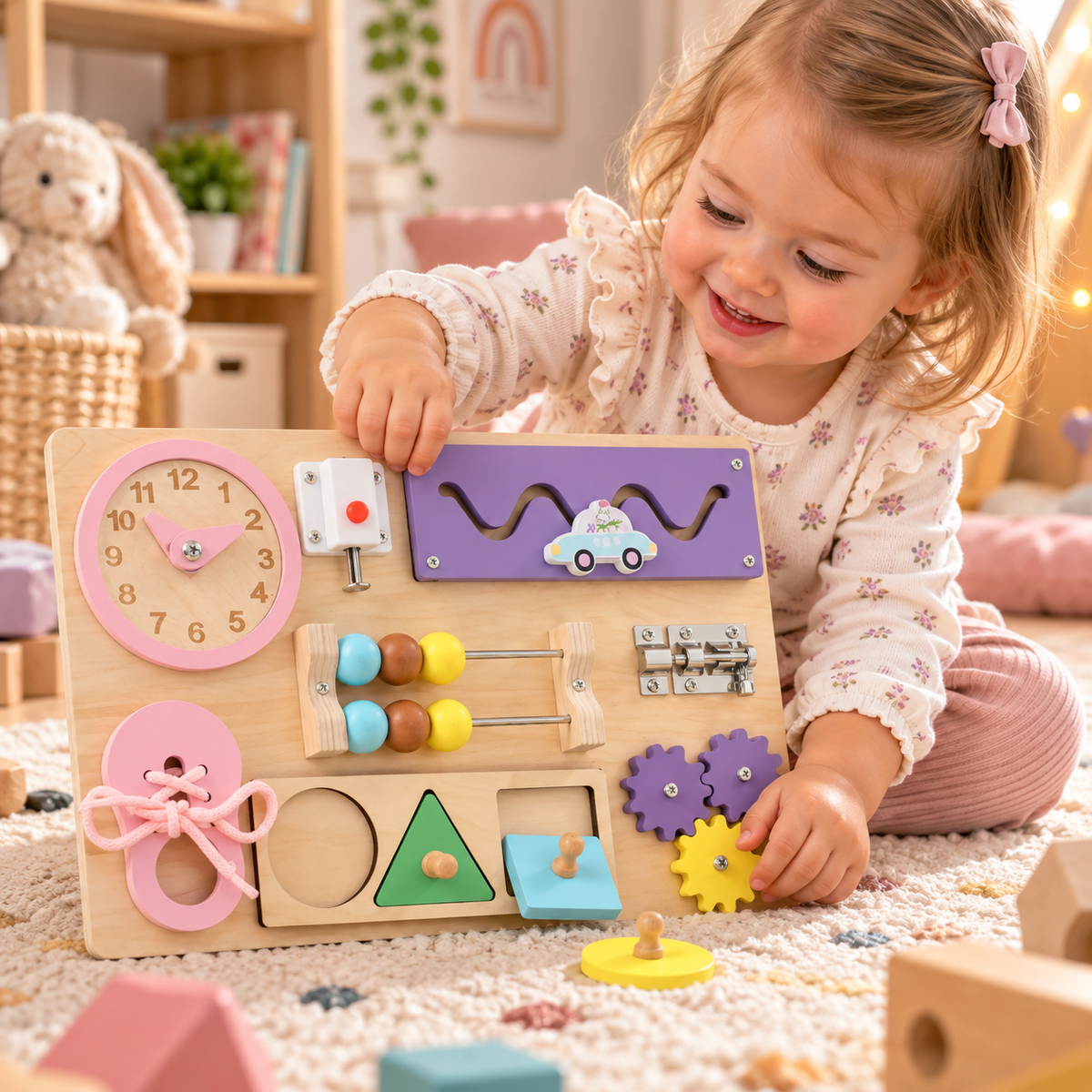 SinnesBrett - Montessori-Aktivitätsboard