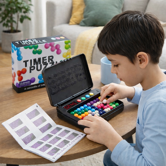 Logik & Motorik Lernspiel mit Timer für Kinder