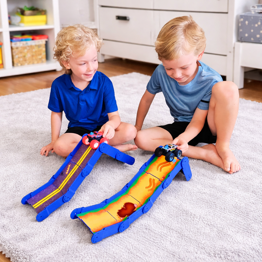 Mega Rampenbau Set – Kreative Rennstrecke